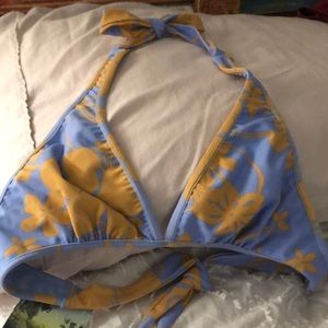 NWT Carve Design Halter Triangle Rodeo Bikini Top